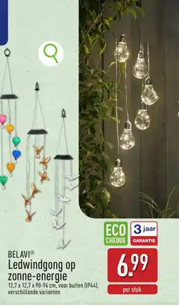 ALDI Belavi ledwindgong op zonne energie aanbieding