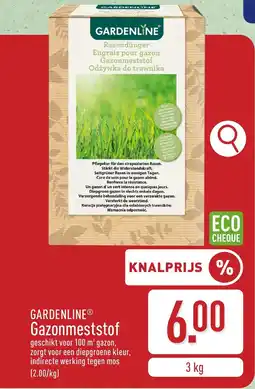 ALDI Gardenline gazonmeststof aanbieding