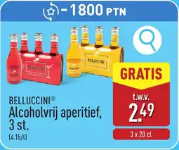 ALDI Belluccini alcoholvrij aperitief aanbieding