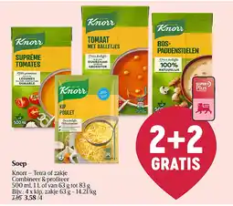 Delhaize Soep aanbieding