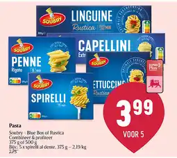 Delhaize Pasta aanbieding
