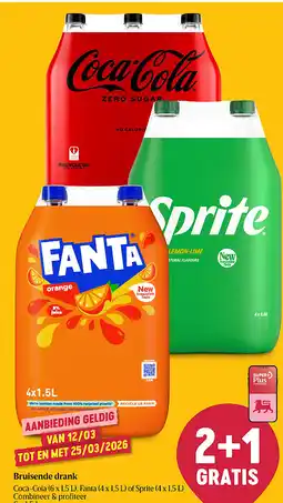 Delhaize Bruisende drank aanbieding