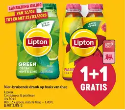 Delhaize Lipton Niet-bruisende drank op basis van thee aanbieding