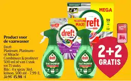 Delhaize Dreft Product voor de vaatwasser aanbieding