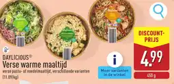 ALDI Daylicious Verse warme maaltijd aanbieding