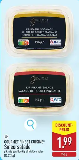 ALDI Gourmet finest cuisine smeersalade aanbieding