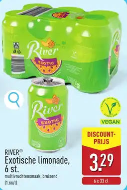 ALDI River Exotische limonade aanbieding