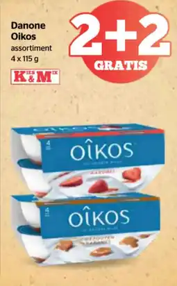 Spar Danone Oikos aanbieding