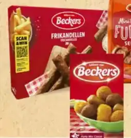 Spar Beckers ovensnacks of frituurhapjes aanbieding