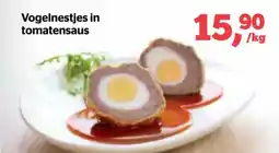 Spar Vogelnestjes in tomatensaus aanbieding