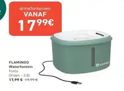 Tom&Co Flamingo waterfontein aanbieding