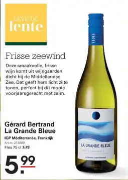 Sligro Gérard bertrand la grande bleue aanbieding