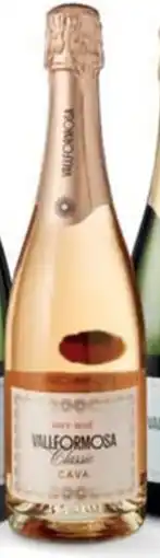 Sligro Vallformosa classic cava penedès brut rosé aanbieding