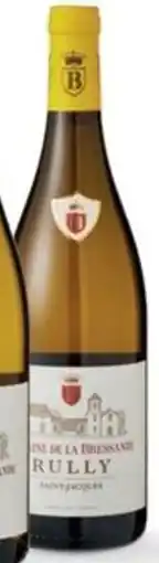 Sligro Domaine de la bressande rully blanc aanbieding