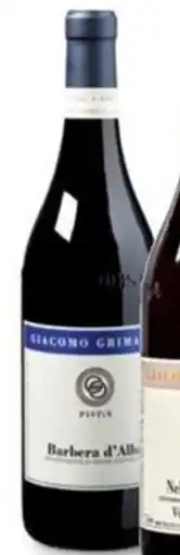 Sligro Giacomo grimaldi barbera d'alba aanbieding