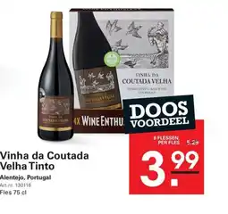 Sligro Vinha da coutada velha tinto alentejo portugal aanbieding