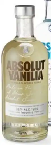 Sligro Absolut Vodka Vanilla aanbieding