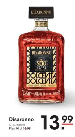 Sligro Disaronno aanbieding