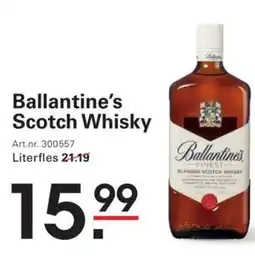 Sligro Ballantine's Scotch Whisky aanbieding