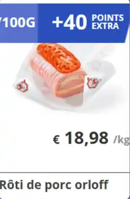 Renmans Rôti de porc orloff aanbieding