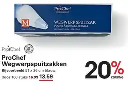 Sligro ProChef Wegwerpspuitzakken aanbieding