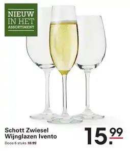 Sligro Schott Zwiesel Wijnglazen Ivento aanbieding