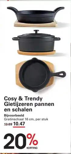Sligro Cosy & Trendy Gietijzeren pannen en schalen aanbieding
