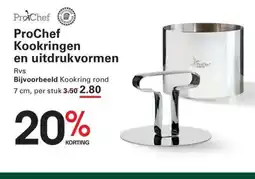 Sligro ProChef Kookringen en uitdrukvormen aanbieding