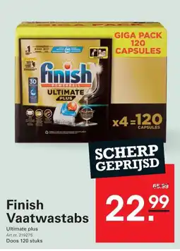 Sligro Finish Vaatwastabs aanbieding