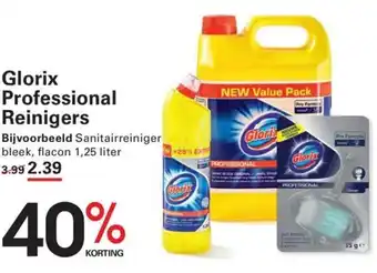 Sligro Glorix Professional Reinigers aanbieding