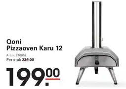 Sligro Qoni Pizzaoven Karu 12 aanbieding