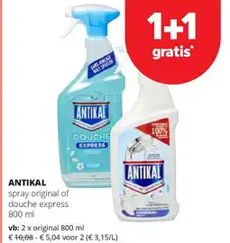 Spar ANTIKAL original 800 ml aanbieding