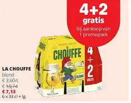 Spar LA CHOUFFE blond aanbieding