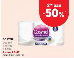 Spar COSYNEL giga roll 6 rollen aanbieding