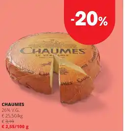 Spar CHAUMES 26% V.G aanbieding
