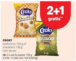Spar CROKY salt & pepper 150 g aanbieding