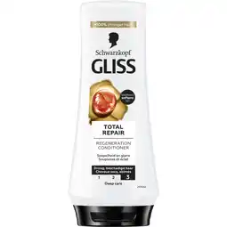 Albert Heijn Gliss Conditioner total repair aanbieding