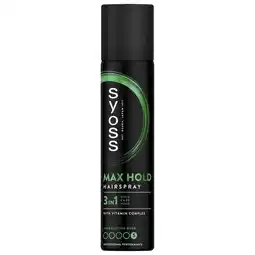 Albert Heijn Syoss Styling hairspray max hold aanbieding