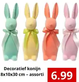 NH Market Decoratief konijn assorti aanbieding