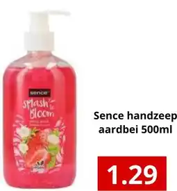 NH Market Sence handzeep aardbei aanbieding