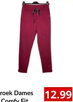 NH Market Broek Dames Comfy Fit aanbieding