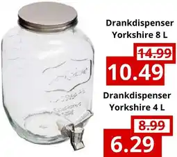 NH Market Drankdispenser Yorkshire aanbieding