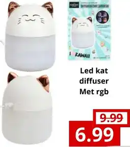 NH Market Led kat diffuser Met rgb aanbieding