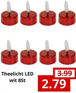 NH Market Theelicht LED wit aanbieding