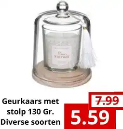 NH Market Geurkaars met stolp aanbieding
