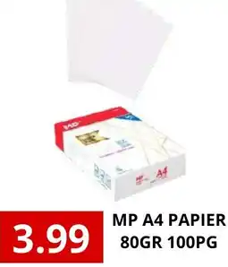 NH Market MP A4 papier 100 pg aanbieding