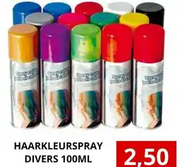 NH Market Haarkleurspray divers aanbieding