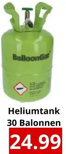 NH Market Heliumtank 30 Balonnen aanbieding
