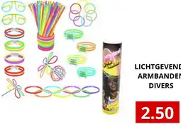 NH Market Lichtgevende armbanden divers aanbieding