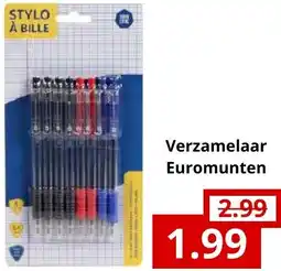 NH Market Verzamelaar Euromunten aanbieding